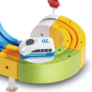 2026 Kids Hot Sale Educational DIY Electric Levitation <strong>Magnet</strong> Track Toy 124 Pieces <strong>Magnet</strong> Gear <strong>Train</strong> Track Toy - Product Image 2