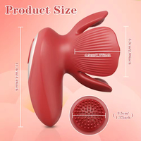 Nouveauté : Masseur mammaire en silicone à aspiration, stimulateur clitoridien, alimenté par piles, rechargeable par USB, pour femmes