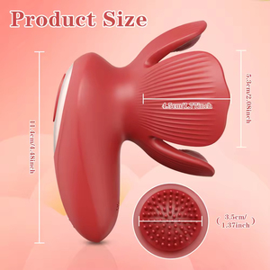Nouveauté : Masseur mammaire en silicone à aspiration, stimulateur clitoridien, alimenté par piles, rechargeable par USB, pour femmes - Product Image 2