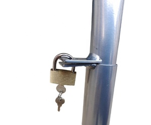 Tự động gấp bãi đậu xe rào cản bãi đậu xe rào cản không gian bollard với vòng vuông Swing loại, vv - Product Image 6