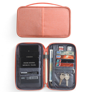 Tendencia 2021 Venta caliente Oxford bolso organizador Cartera de viaje, pasaporte, pasaporte titular para <span class=keywords><strong>viajes</strong></span> de negocios - Product Image 2