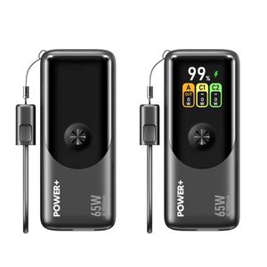 แบตเตอรี่สำรองแบบพกพา New Uva 10000mAh พร้อมปลั๊กไฟ 65W แบบยืดหดได้ ชาร์จเร็ว 30W สำหรับโดรน แล็ปท็อป คอมพิวเตอร์ เหมาะสำหรับการเดินทาง - Product Image 1