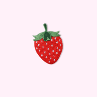 Badges et patchs brodés personnalisés à motif cerise, tissés, entièrement brodés, thermocollants pour chapeaux et vêtements – Vente chaude
