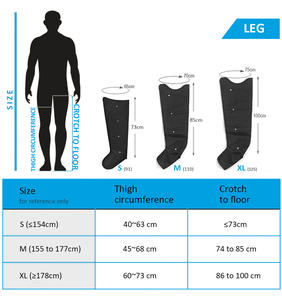 VU <span class=keywords><strong>2025</strong></span> Verkaufsschlager Vier-Kammer-Beinmassagegerät mit Luftkompression, Pressotherapie-Stiefel zur Lymphdrainage, VUs bestes Massagegerät - Product Image 6