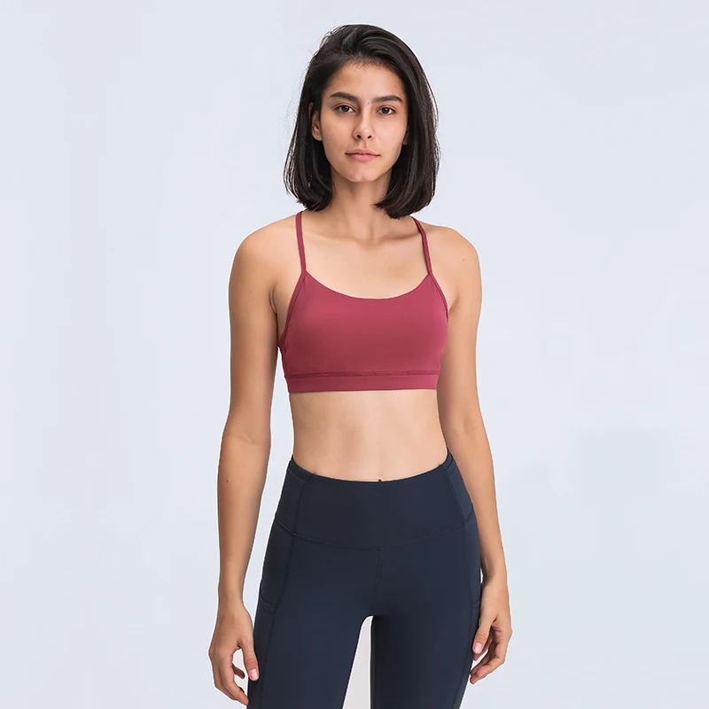 Custom Logo Plus Size Breathable Lightweight High Support Beautiful Back Racer Back Sleeveless Stringer Gym Yoga Women Fitness