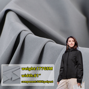 Pantaloni in tessuto poliestere in saia 75D con giacca di cotone giacca a vento in tessuto antistatico con consegna in 24 ore su 24 - Product Image 1