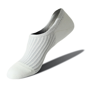 Thuyền Vớ Vô Hình Vớ Thể Thao Chạy Người Đàn Ông Của Bông Thoải Mái Thoáng Khí Silicone Chống Thả Gót Chân - Product Image 2