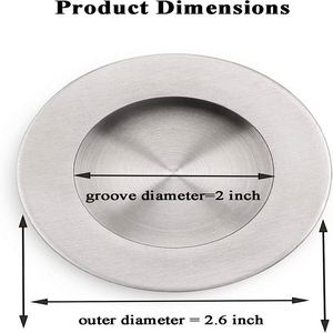 WEKIS Invisible Recessed Sliding <b>Door</b> <b>Handle</b> Flush Pulls Concealed Wardrobe Cupboard Kitchen Drawer <b>Handles</b> Cabinet Hardware - Product Image 5