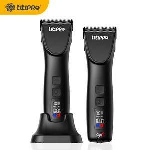 LILIPRO EagleP Nieuwste D-Blade Hoge Koppel Motor Hondentondeuse 5-Snelheden Stille Paarden- en Schapen-scheermachine met LCD-scherm - Product Image 1