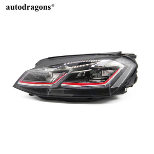Autodragons - Bombilla de Xenón HID de Alta Calidad para Automóviles, Golf 7 Golf 7.5, Faro Delantero LED Dinámico de Xenón para Golf MK7 - Product Image 1