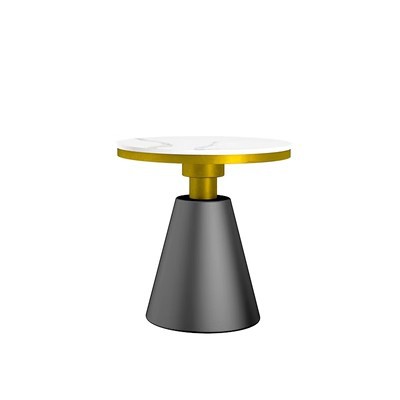 Snow Mountain White Round Table [Diameter 50]