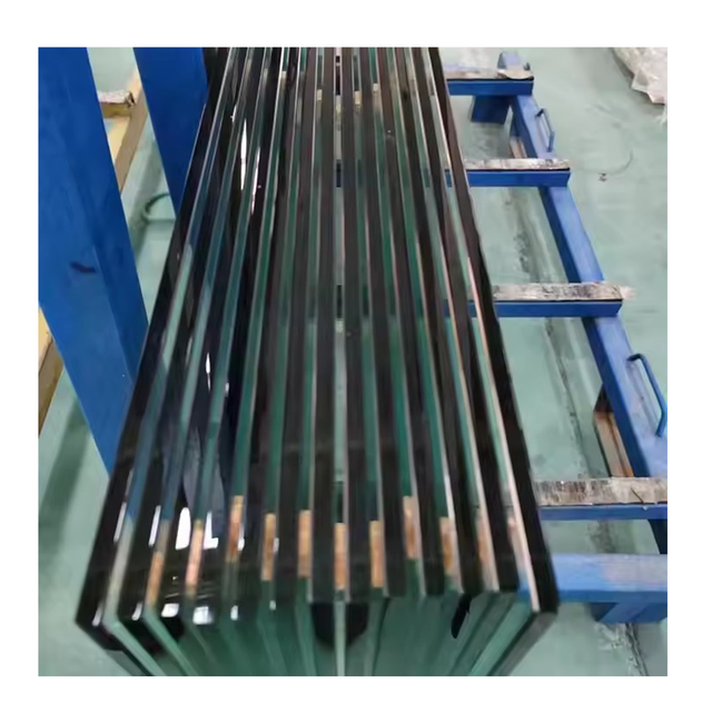 6MM 8MM 10MM 12MM Tempered Toughened Glass Low Iron Folding Glass for Building Roof Window Door Glass Doors for Houses