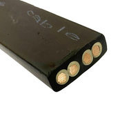 Câble de pompe à eau submersible en cuivre flexible 4cx25mm2