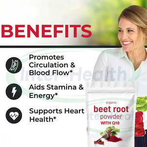 Gomitas de Remolacha Roja Ausreson OEM, Suplemento Herbal para la Salud del Corazón, Gomitas de Remolacha Orgánica con CoQ10 - Product Image 3