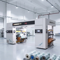 Machine de laminage sans solvant, machine d'extrusion et de laminage de film PE