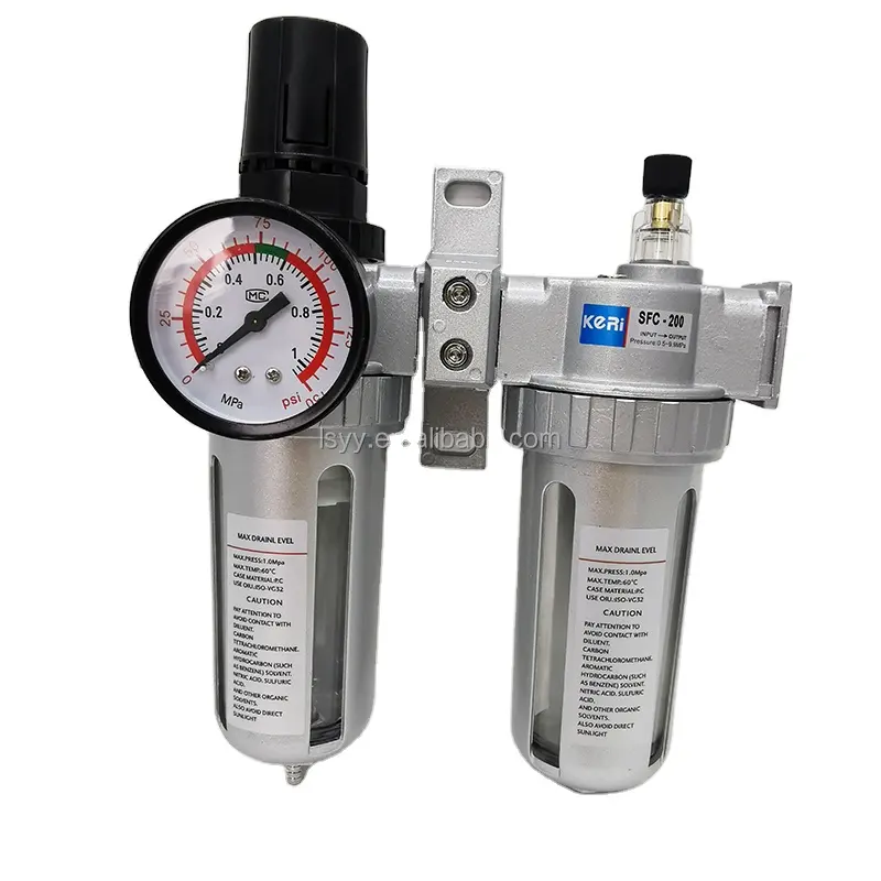 SFC-400 SFC-300 SFC-200 Luft kompressor Filter Regler Öl Wasser Separator Trap Filter Regler