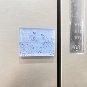 Magneti in Acrilico Stampati UV con Immagini di Famosi Scholari Cinesi per Decorazione Frigorifero Domestico - Product Image 5