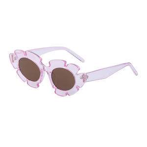 Gafas de sol irregulares con diseño floral de Halloween para mujer, montura de PC, protección UV400, montura completa, gafas decorativas para fiestas, transfronterizas - Product Image 4