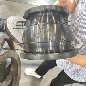 DN25 DN3000 אחת כדור קונצנטריים הפחתת גומי משותף OEM ODM ז"ל מפחית התרחבות גומי משותף