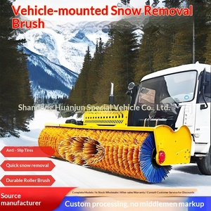 Brosse à neige roulante pour voiture, souffleuse à neige pour autoroute en hiver, brosse à neige roulante - Product Image 1