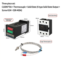 REX-C100 Termostat Industri Digital Termokopel Sekrup Pendingin Solid State Kontrol Suhu Cerdas Plastik ODM OEM