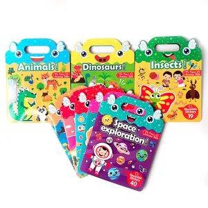 wholesale supplier children busy book parenting education children ocean animals sticker book good quality