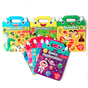 Proveedor al por mayor niños ocupado libro educación para padres niños océano animales pegatina Libro buena calidad - Product Image 1