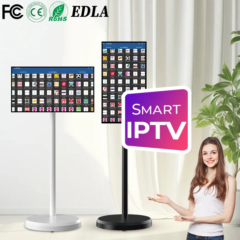 Hsd 21.5 27 inch wifi di động IPTV LCD thông minh máy tính bảng PC truyền hình cảm ứng màn hình TV xách tay standbyme thông minh TV