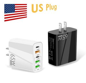 Popular PD 65W5V 3A US Standard PD+3USB Multi Port <b>Adapter</b> <b>Charging</b> Head Fast <b>Charging</b> for Mobile Phone Charger - Product Image 3