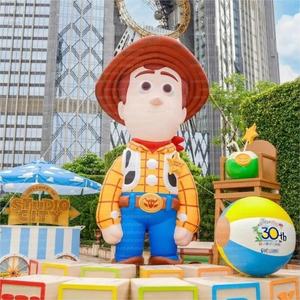 Décoration gonflable géante Woody de Toy Story pour centre commercial, magasin éphémère, <span class=keywords><strong>parc</strong></span> à thème pour enfants, événement, publicité - Product Image 4