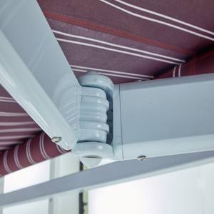 יצרן ידני מודרני retracable extendable קיר רכוב מסגרת אלומיניום כבד כבדה חיצונית מנוע - Product Image 5