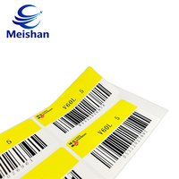 Autocollants d'étanchéité pour sacs Meishan en acrylique auto-adhésifs, durables, avec numéro de série variable, imperméables, pour la logistique et l'entreposage des produits