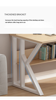 Chaud pas cher moderne Simple Escritorio Gamer jeu Table d'étude avec étagère haute qualité maison ordinateur Bureau Table de jeu bureau