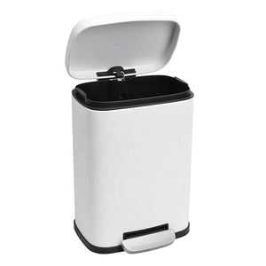 Pattumiera a Pedale in Acciaio Inox da 5L, Bidone della Spazzatura Compatto per Cucina, Bagno e Soggiorno - Product Image 2