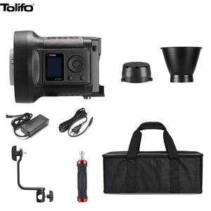 Éclairage photo portable Tolifo COB SK-120DB, batterie V-mount, lumière vidéo LED bicolore 135W pour vlog, TikTok, tournage en extérieur - Product Image 6