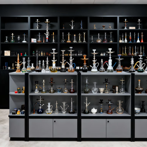 Vitrina de Exhibición de Tabaco Moderna y de Lujo, Fabricada en Madera Sólida, con Vidrio Templado, para Tiendas y Centros Comerciales - Product Image 2