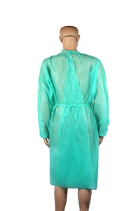 Camice da Laboratorio Blu SMS, Giacca per Visitatori, Camici Monouso in Maglia con Bottoni Frontali, per Dentisti e Medici, Taglie S/M/<span class=keywords><strong>L</strong></span>/<span class=keywords><strong>XL</strong></span> - Product Image 4