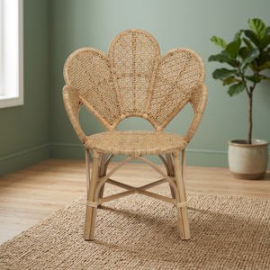 Fauteuil confortable en rotin de type ROSE pour salon, vente en gros - Product Image 3