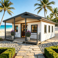 Maison conteneur extensible JJM Hurricane Proof 20Ft 40Ft, salon design moderne, 2-5 chambres, préfabriquée, portable, luxe