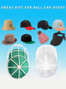 ชุดซักหมวก ชั้นวางทำความสะอาดหมวกเบสบอลและหมวกทรงเป็ด ดีไซน์ซักและอบแห้งในตัว ป้องกันการเสียรูป - Product Image 2