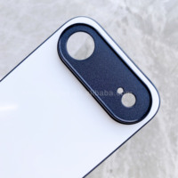 Coques de téléphone vierges pour sublimation 2D, en caoutchouc noir TPU PC, pour iPhone 13 14 15 16 17 Pro Max