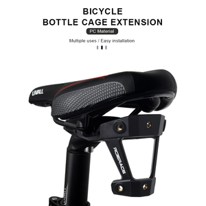 RIDERACE-Portabotellas para bicicleta, extensor de jaula, bicicleta de sillín de aleación de aluminio, soporte doble para botellas, adaptador portabotellas para ciclismo - Product Image 3
