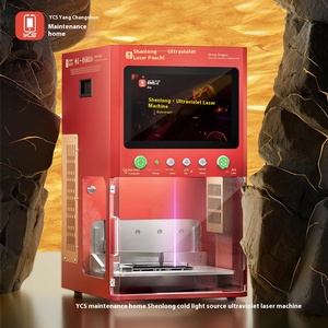 Machine laser UV YCS Shenlong pour le retrait d'écrans, avec échappement de fumée au charbon actif, pour la réparation et l'entretien du verre arrière et du cadre d'iPhone - Product Image 1