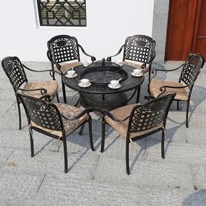 屋外レストランチェアとテーブルセット - Product Image 1