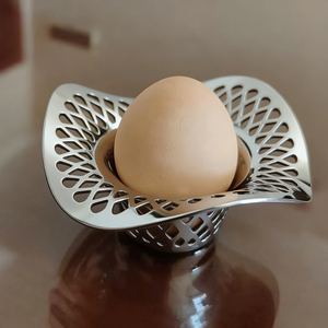 Aluminum/Stainless Steel <b>Egg</b> Rack ISO9001 Approved, Stylish <b>Egg</b> Tray for Kitchen & Restaurant - Product Image 3