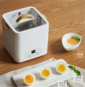 Household Electric Egg Cooker Multi Functions 1-4 Eggs For Soft, Medium, Hard Boiled, Poached, Steamed Eggs