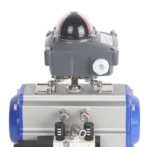 Alta qualità integrata tripletta controllo preciso sanitario palla di attuatore pneumatico testa OEM personalizzabile per bevande alimentari - Product Image 4