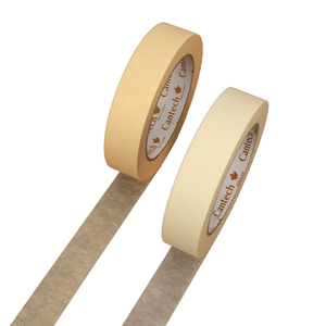 Băng keo giấy crep tự dính dùng cho sơn, khổ 0.38cm, chất lượng cao, dùng che chắn khi sơn, khổ 38mm - Product Image 5