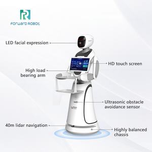 Robot de restauration professionnel Forward Robot <span class=keywords><strong>Amy</strong></span> pour la livraison de nourriture, la publicité et la réception des clients - Product Image 5