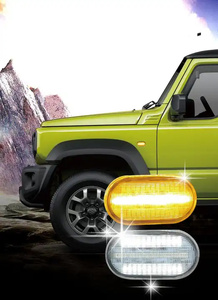 2019 Suzuki Jimny JB64 JB74 JC74 accesorios LED dinámico luz de posición lateral ahumada nuevo indicador de señal de giro luz repetidora - Product Image 4